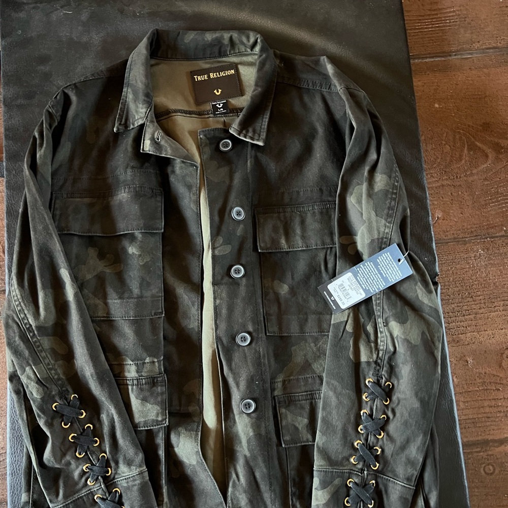 Woman’s camo jacket